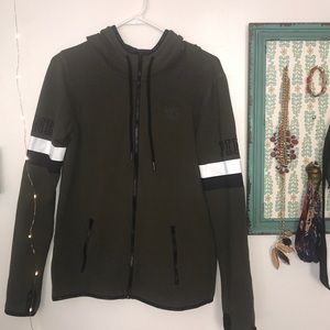 VS PINK Athletic Zip Up Hoodie
